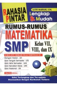 RUMUS-RUMUS MATEMATIKA SMP KELAS VII, VIII, & IX