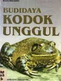 Budidaya kodok unggul