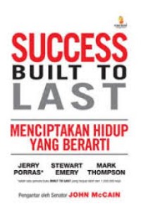 Success built to last