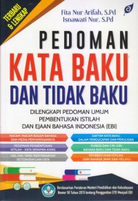 PEDOMAN KATA BAKU DAN TIDAK BAKU