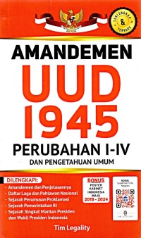 Amandemen uud 1945 perubahan i - iv & pengetahuan umum