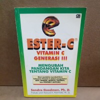 Ester-c vitamin c generasi iii