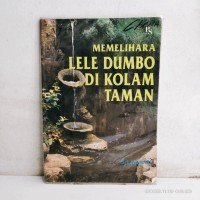 Memilihara lele dumbo di kolam taman