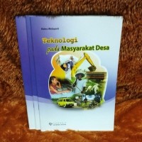 Teknologi pada masyarakat desa