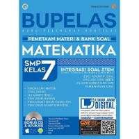 Bupelas pemetaan materi & bank soal matematika smp kelas 7