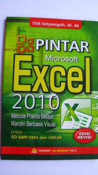 BUKU PINTAR MICROSOFT EXCEL 2010